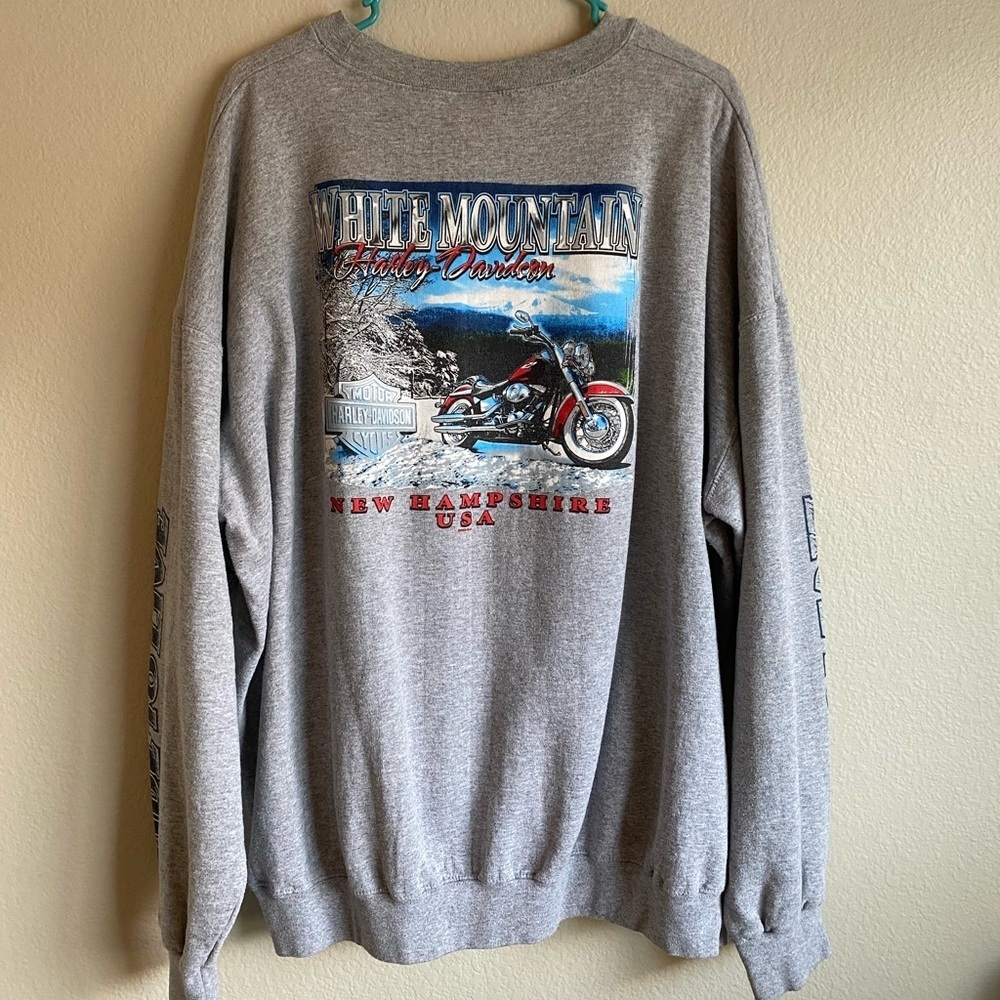 Harley-Davidson Crewneck Pullover Sweatshirt